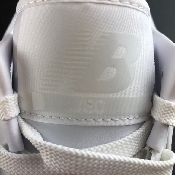 NEW Balance 480 BB480LWW Triple White Sail Low 990 991 550 650 Harlow DS… - Picture 10 of 13